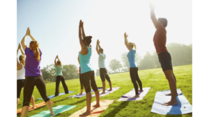 Health retreat with Yoga