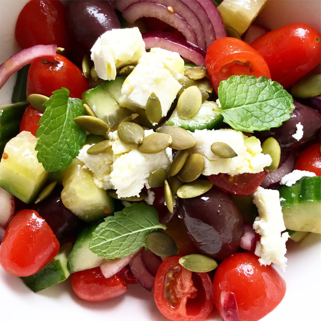 Mediterranean Diet Greek Salad