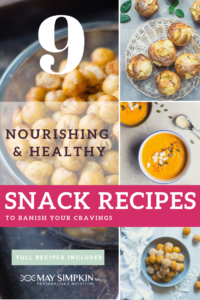 9 NOURISHING and HEALTHY SNACK RECIPES