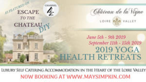 Yoga Health Retreat as featured on Escape to the Chateau DIY 2019