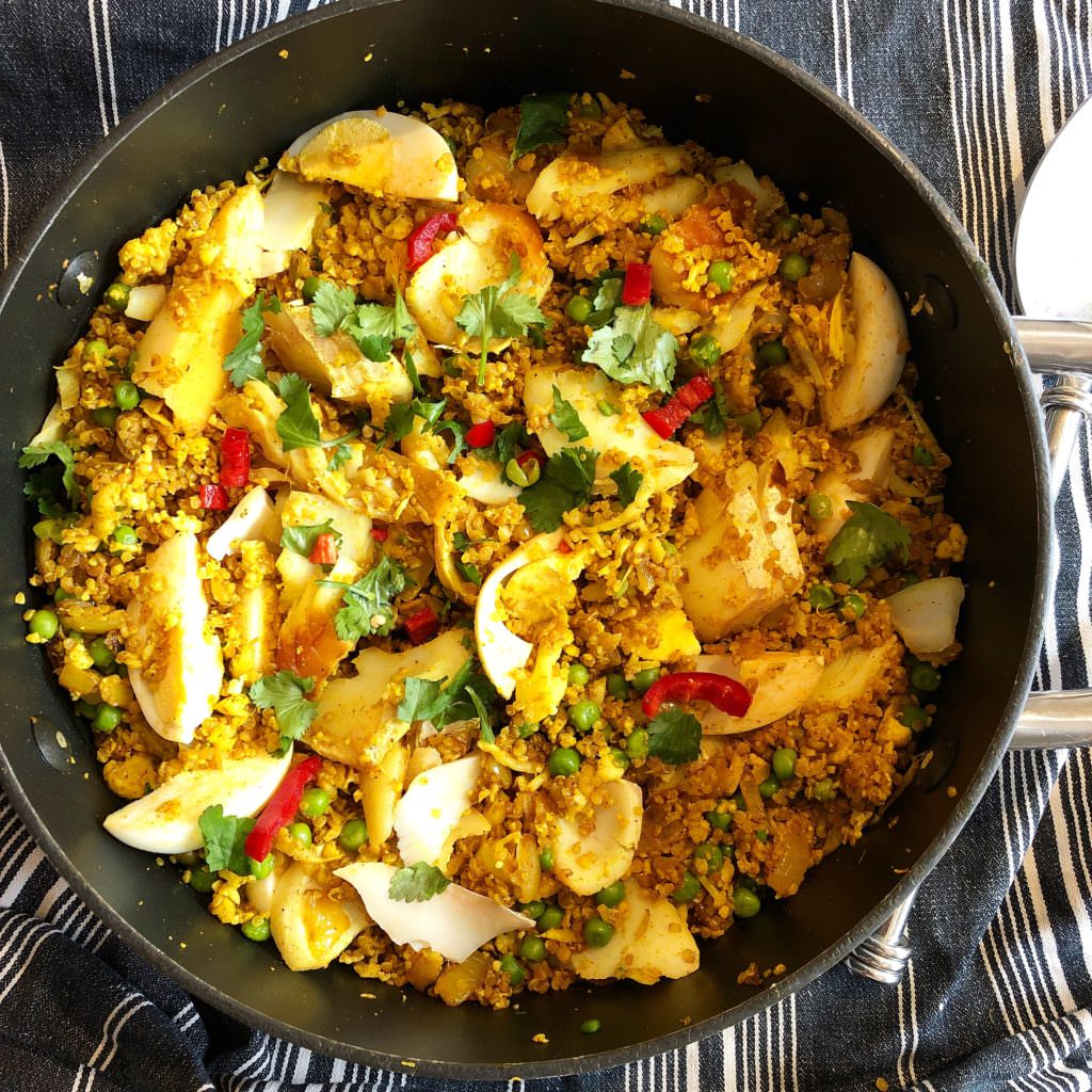 Healthy Kedgeree with Cauliflower Rice and Quinoa May Simpkin