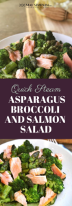 Asparagus, Broccoli and Salmon Salad