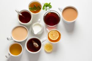 Staying hydrated with black tea and herbal teas by May Simpkin