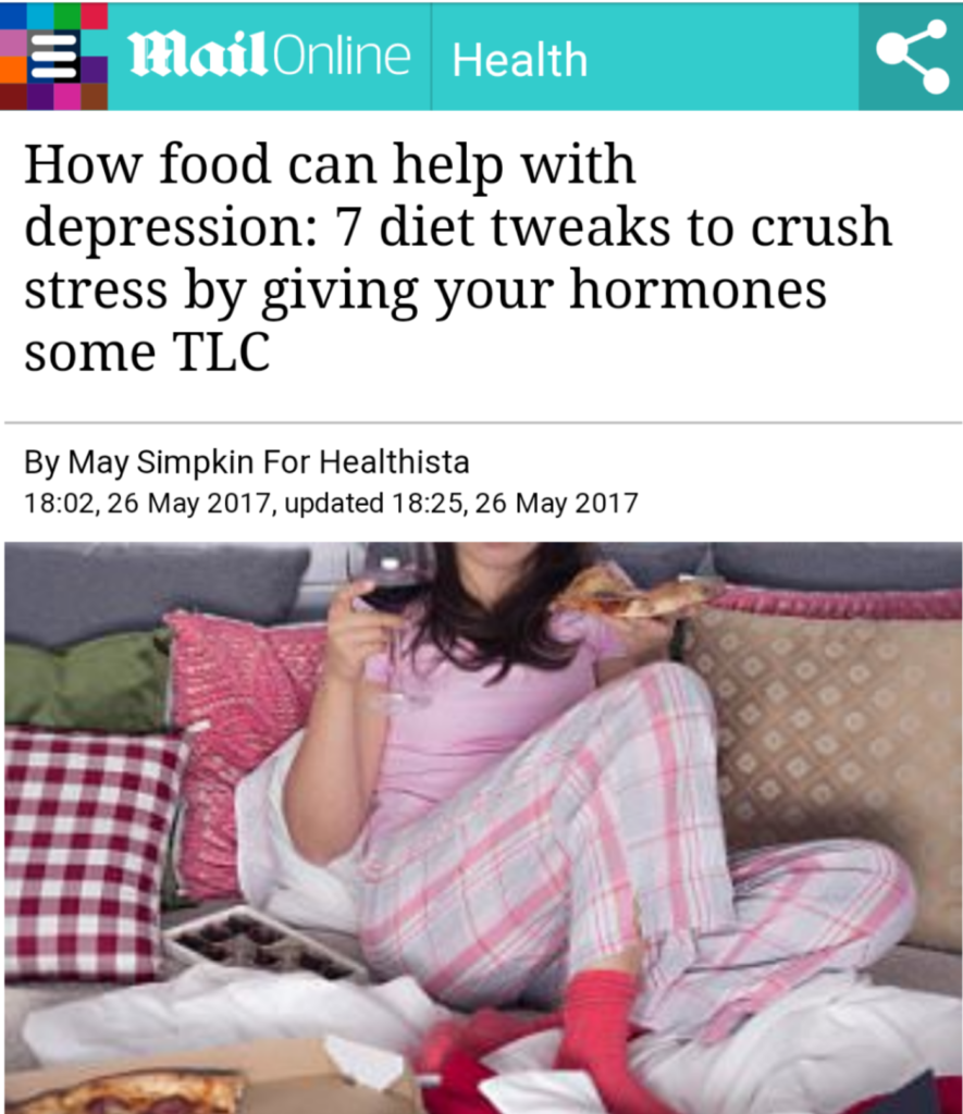 How food can help with depression