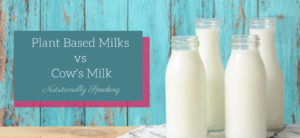 Plant based milk vs cows milk