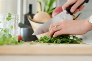 Chopped herbs; foods to freeze