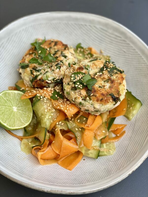 Salmon fish cakes - May Simpkin - UK Nutritionist