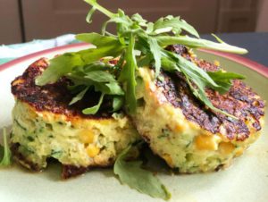 Quick and Easy Courgette and Sweetcorn Fritters