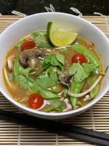 Healthy Tom Yum Miso Soup
