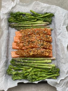 Baked Asian Salmon for vitamin D; top foods to eat regularly