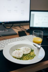 Tips to make sure you're eating healthy whilst working from home
