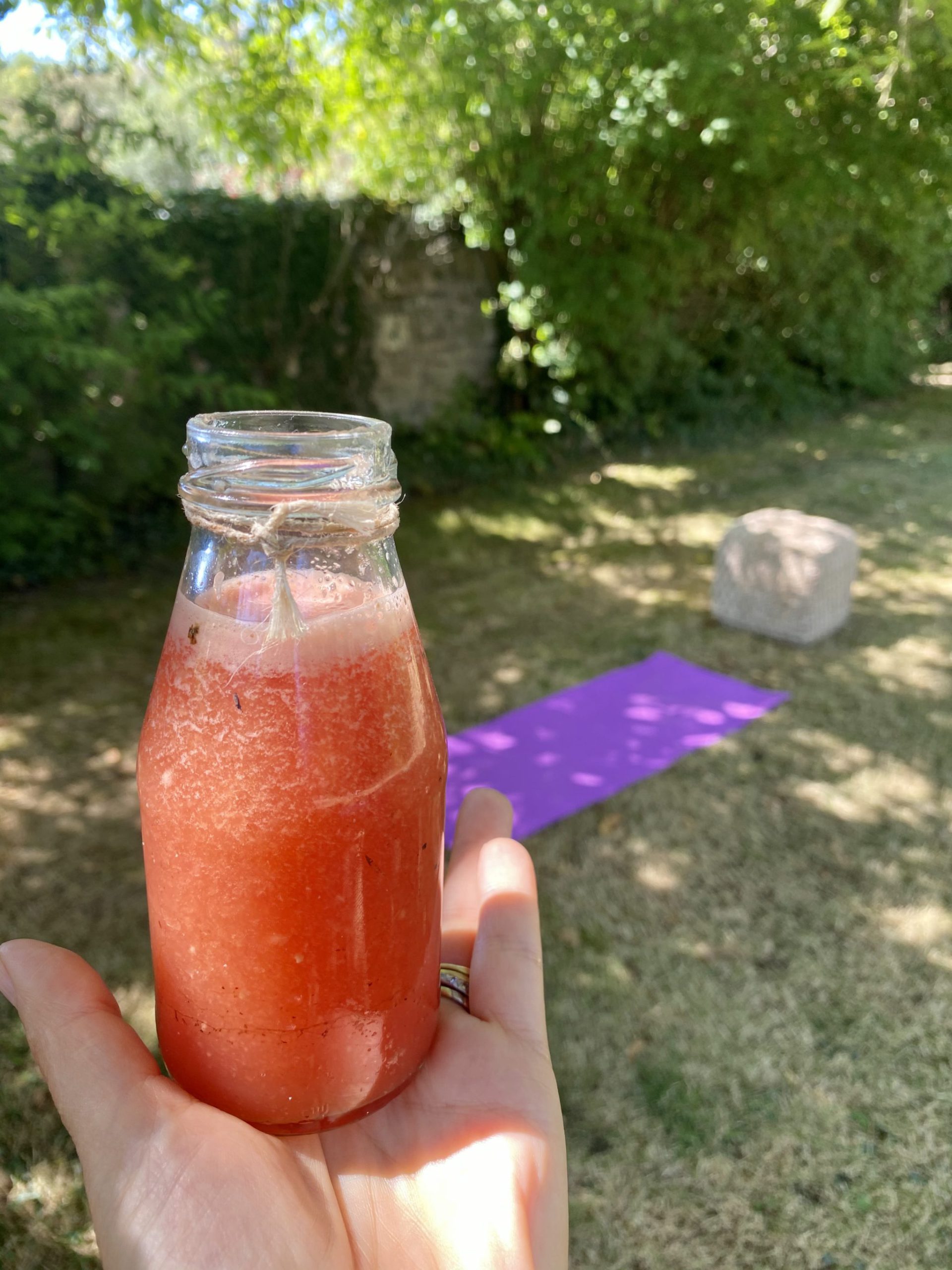 Staycation Watermelon & Ginger Smoothie