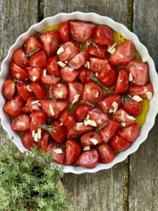 Easiest Tomato Confit by May Simpkin Nutrition