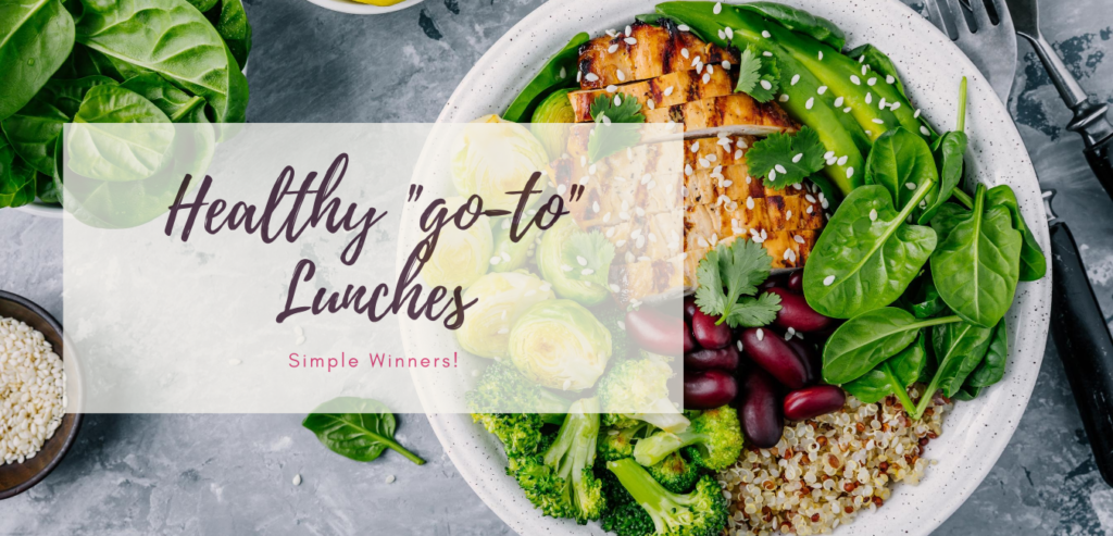 Healthy Go To Lunches from May Simpkin
