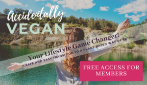 Accidentally Vegan online course in The NEW HEALTHY