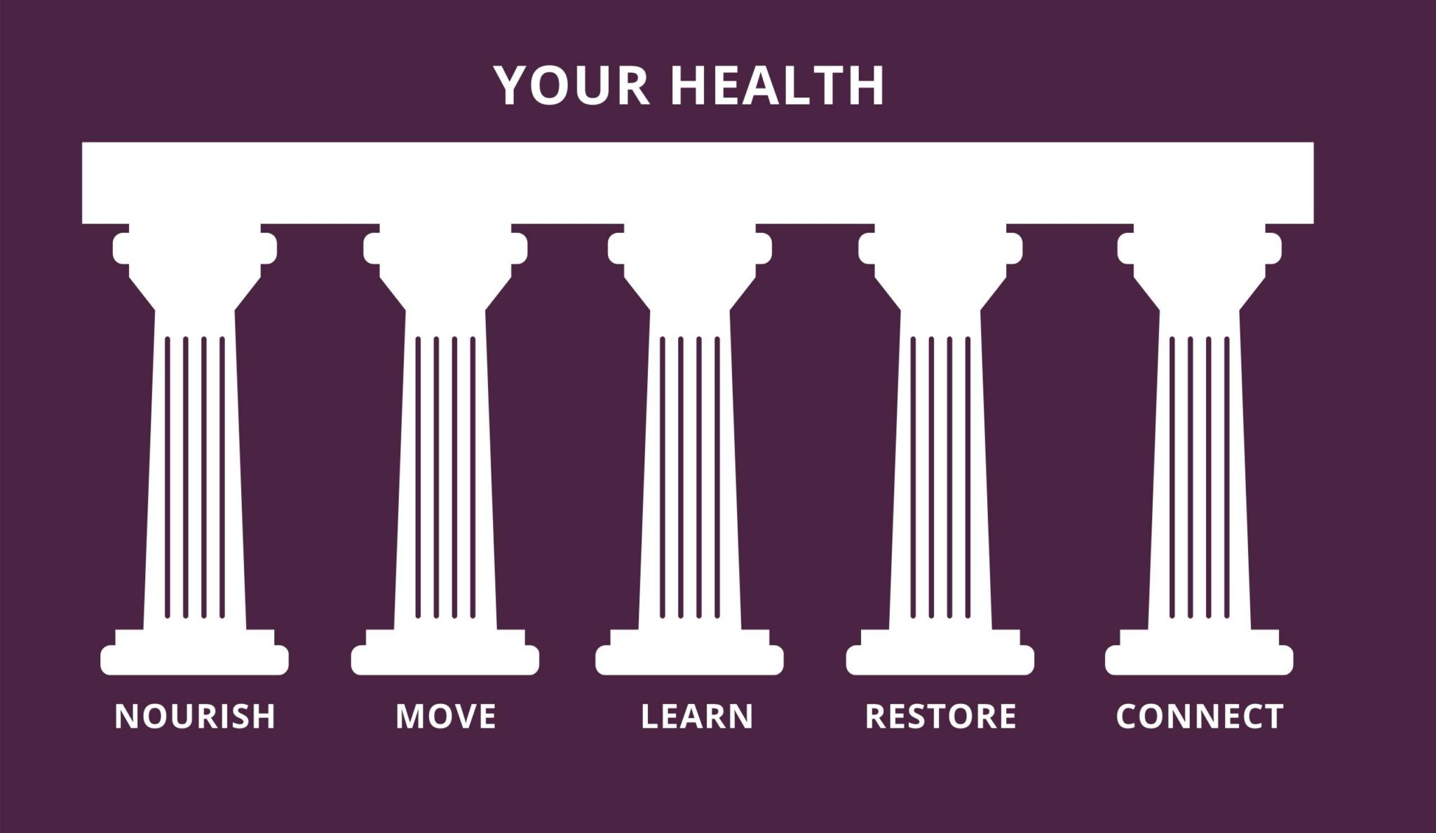 The New Healthy 5 pillar of health