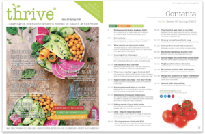 Festive Gifts; Subscribe to Thrive Magazine