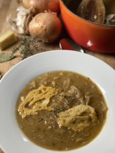 The best Healthy French Onion Soup by May Simpkin