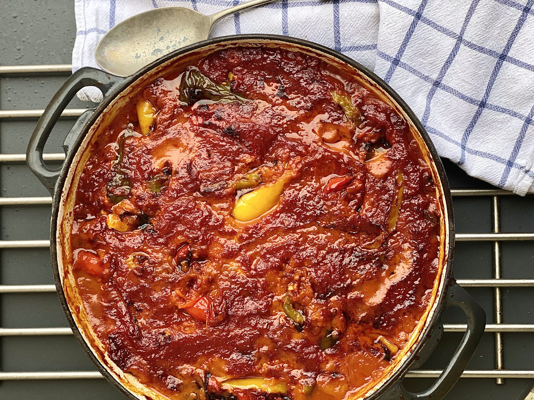 Healthy Ratatouille Parmigiana; a healthier twist on this Italian classic