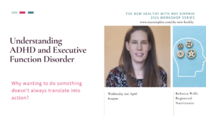 Understanding ADHD & Executive Disorder Function in The New Healthy with May Simpkin