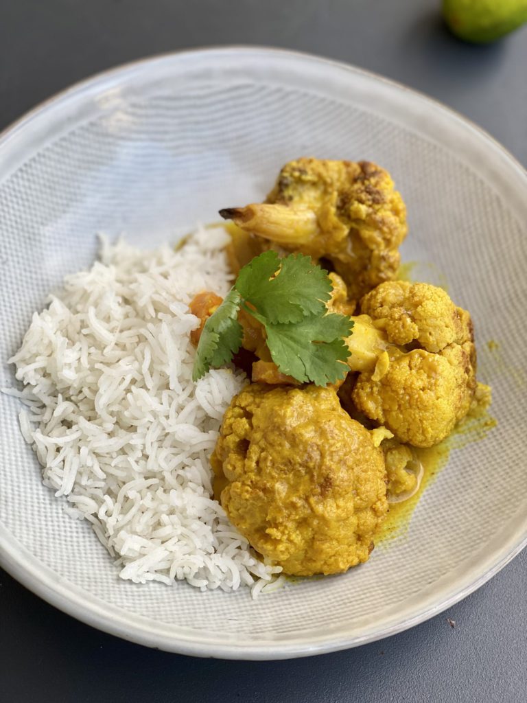 Roasted Cauliflower Curry, The May Way