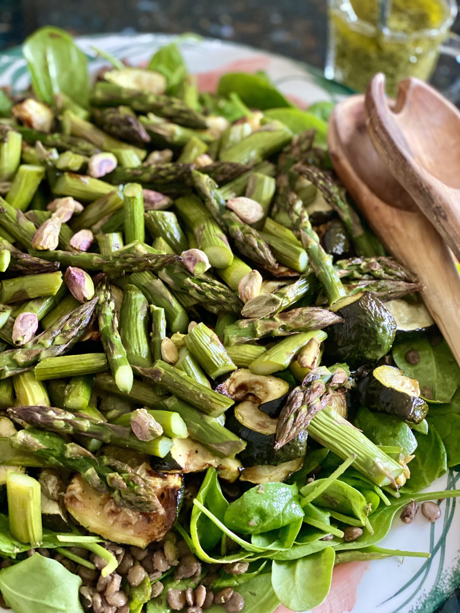 Supergreens Pesto Lentil Salad