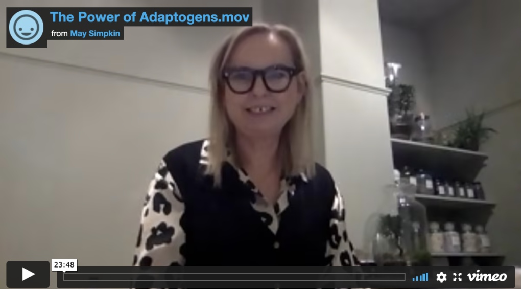 The Power of Adaptogens with May Simpkin Nutritionist and Anatome