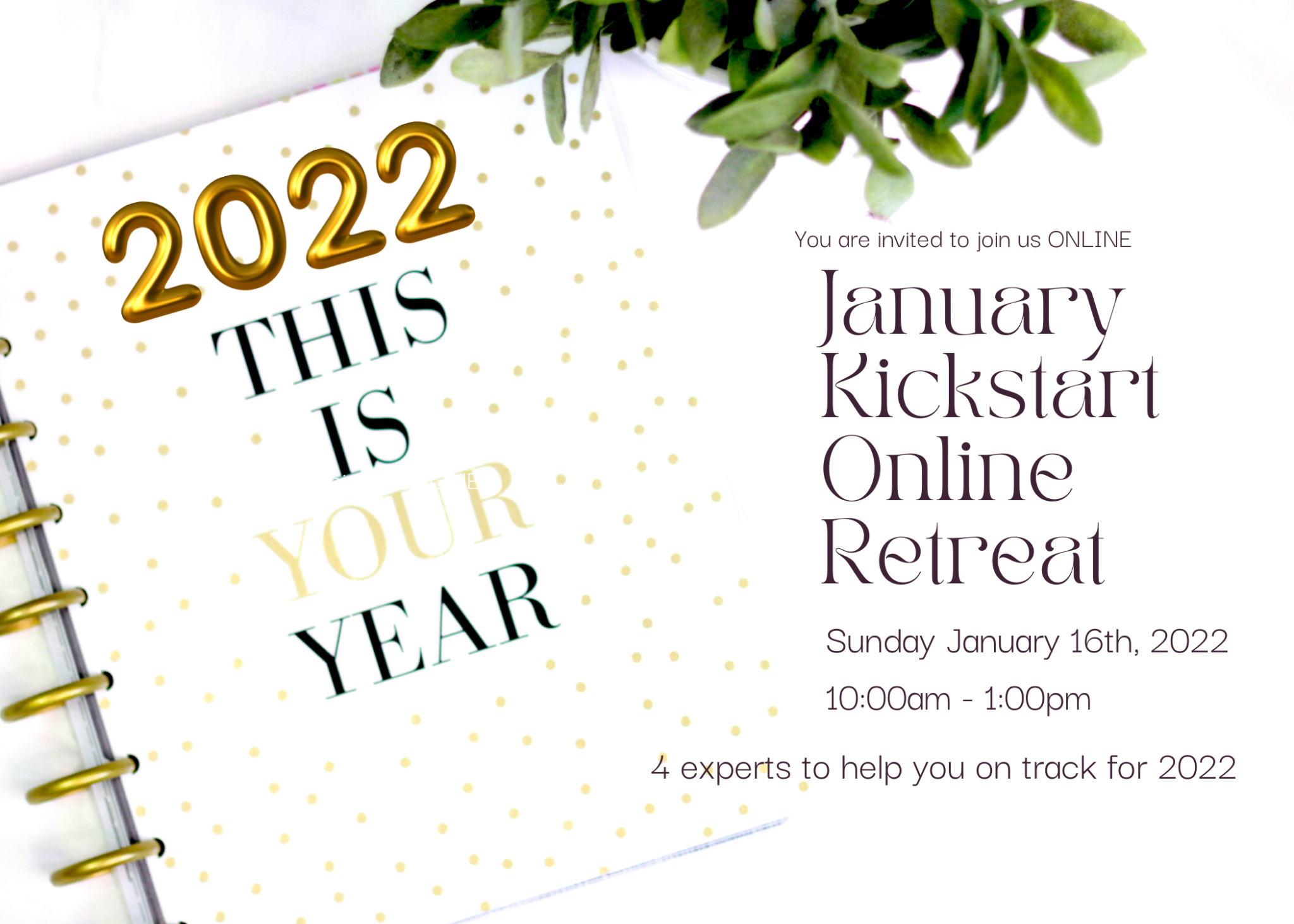 2022 January kickstart online retreat