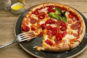 Pepperoni Pizza; should you eat processed meats? May Simpkin UK Nutritionist