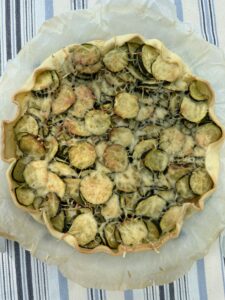 Quick and Easy French Courgette Tart | May Simpkin | UK Nutritionist