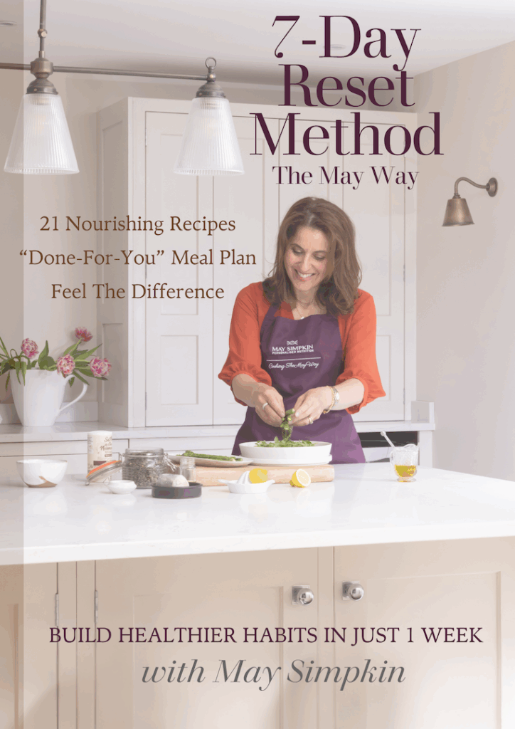 7-Day Reset Method Recipe eBook | Nutritionist | May Simpkin