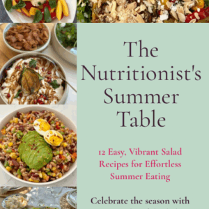 The Nutritionist's Summer Salads Table | May Simpkin Nutrition